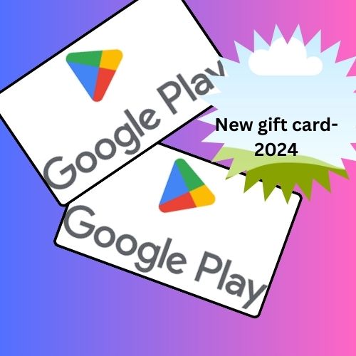 New Google Play gift card-2024