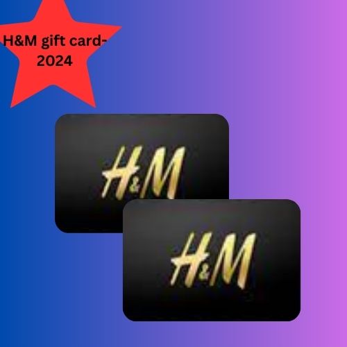 New H&M gift card-2024